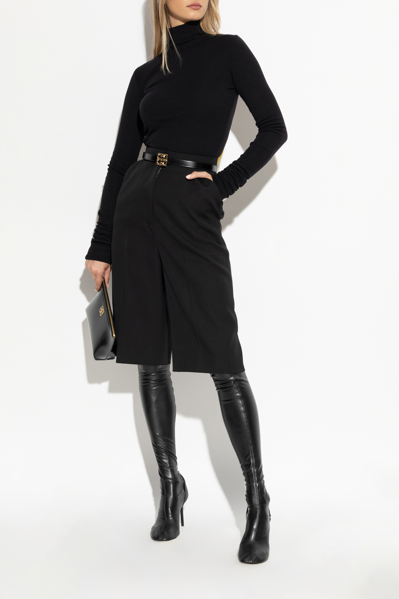 ショートパンツ Givenchy Canvas Wool Shorts Givenchy Wool shorts | Women's Clothing | Vitkac